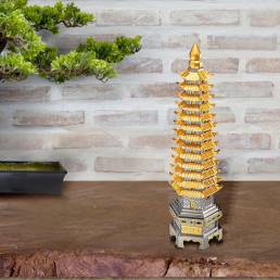 Wengchang Tower 3D Metal Model Building Kit - Display 2